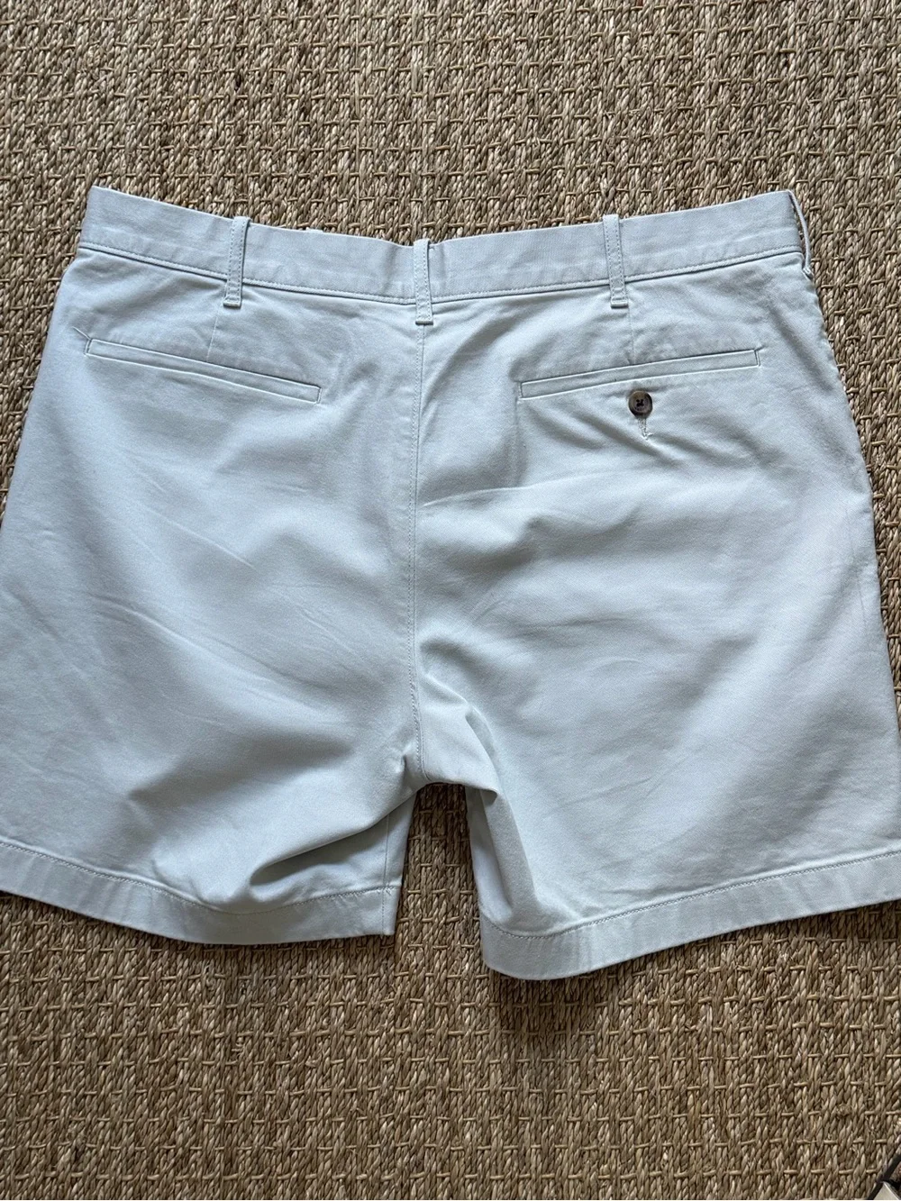 J. Crew Light Stone Flat-Front Chino Shorts - Picture 2 of 4